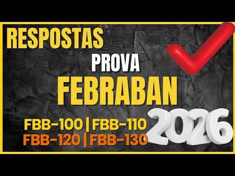Respostas Prova Febraban 2026 + Respostas LGPD